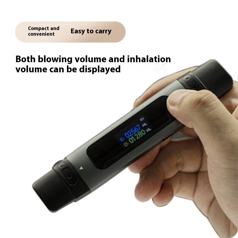 Portable Electronic Respiratory Trainer Lung Muscle Training